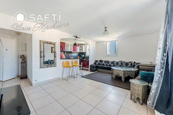 2 pièces avec parking et grande terrasse à Évry