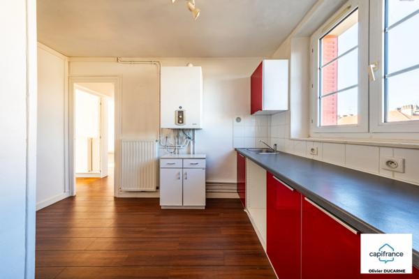 Appartement à vendre 3 pièces DIJON (21) secteur allées du Parc, avec balcon, cave et grenier