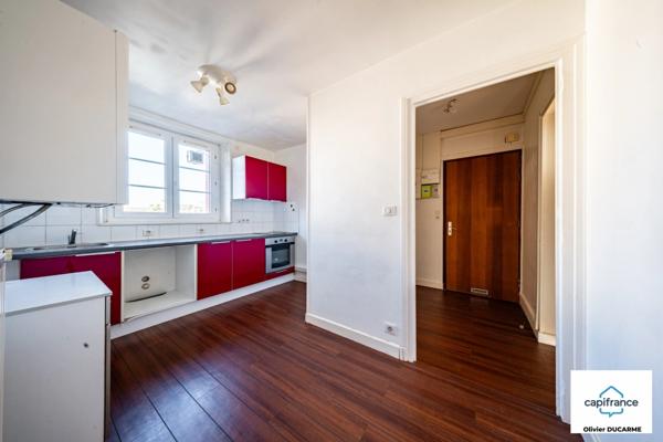 Appartement à vendre 3 pièces DIJON (21) secteur allées du Parc, avec balcon, cave et grenier