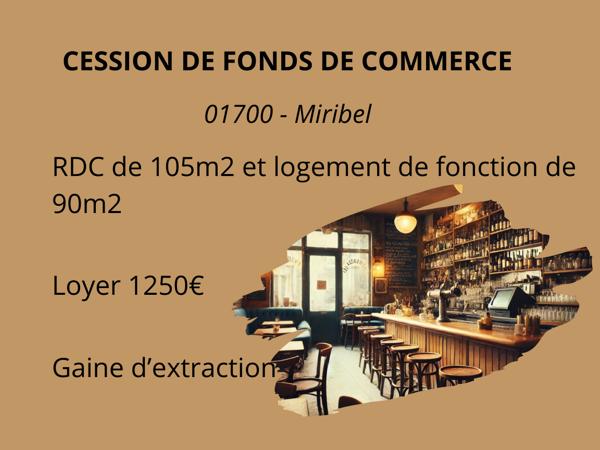 Fonds De Commerce - 195 m²
