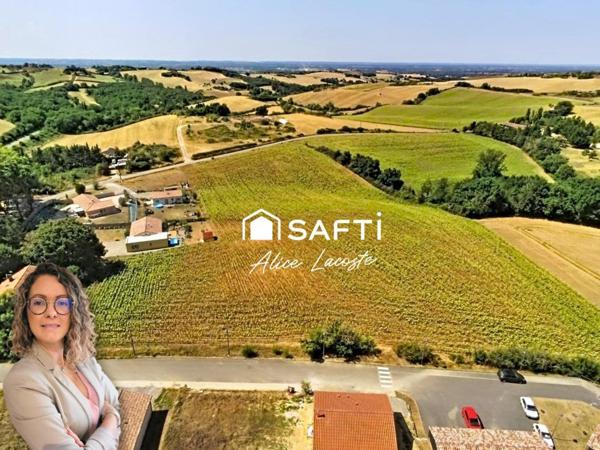 Terrain constructible de 640 m²