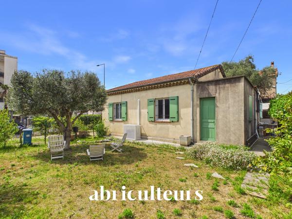 Charmante maison de plain-pied de 80 m² habitables Jardin de 522 m² Cannes La Bocca