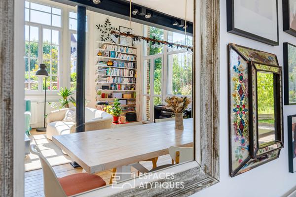 Lumières et histoires pour cet ancien atelier d’artiste à Saint Prix