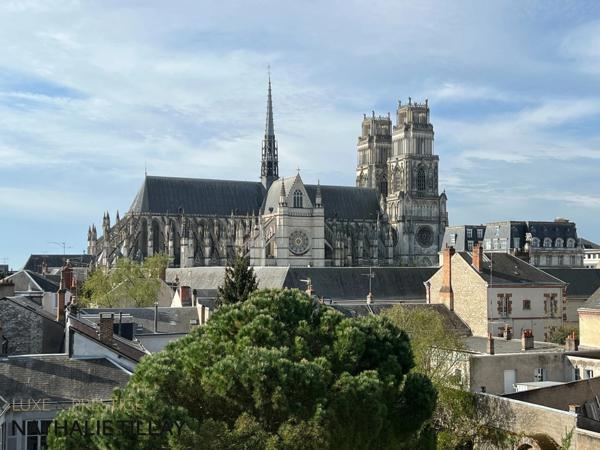 Orleans, appartement Loft duplex de 130 m² à vendre, ascenseur, garage,Vue cathédrale exceptionnelle,
