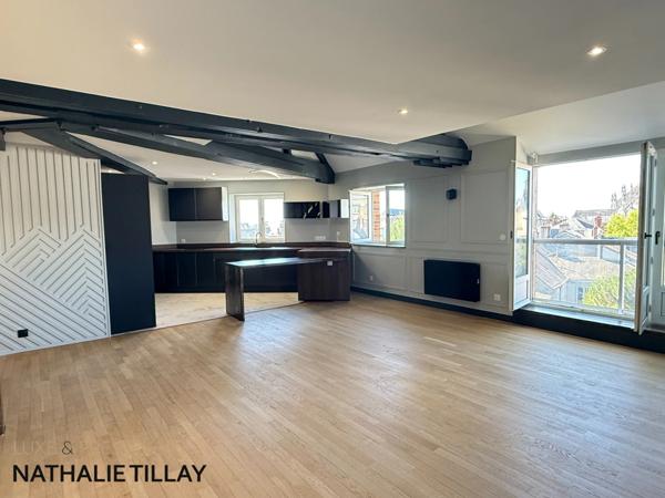 Orleans, appartement Loft duplex de 130 m² à vendre, ascenseur, garage,Vue cathédrale exceptionnelle,