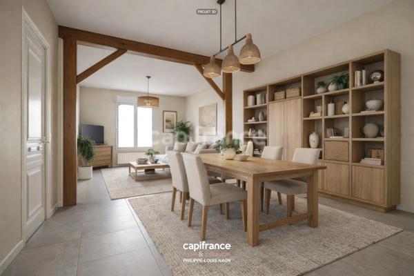 Maison 3 chambres avec jardin et garage en option – Proche tramway et de la gare TGV du Mans