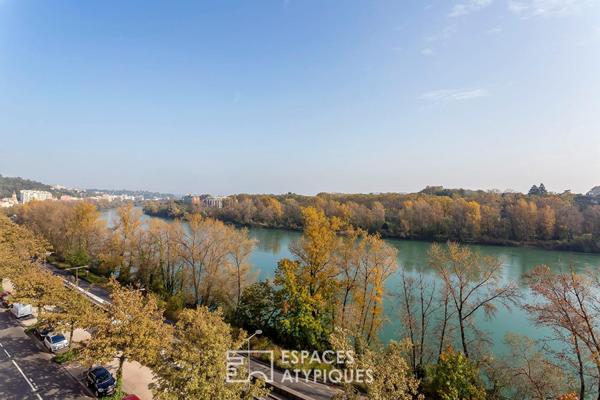 Appartement en dernier étage avec vue dégagée