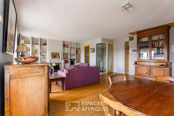 Appartement en dernier étage avec vue dégagée