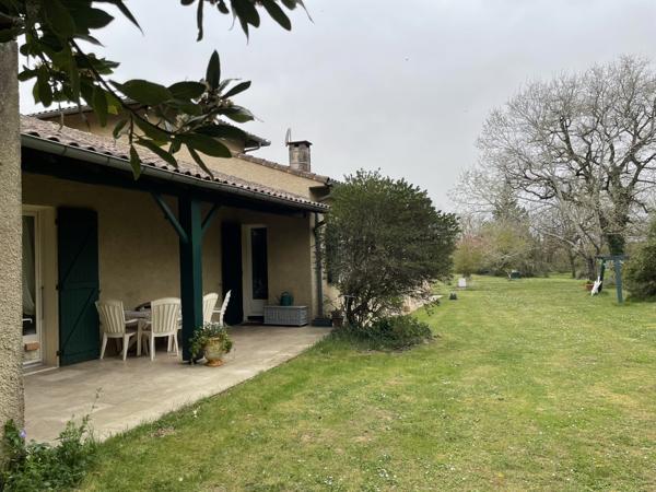 Castelmaurou (31180) Villa de 195m2, T5 + bureau, sous-sol complet, jardin de 5000m2