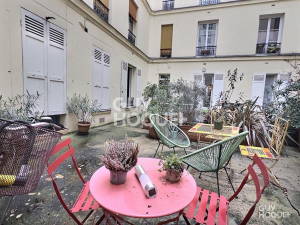 Charmant Studio - RDC sur cour intérieure