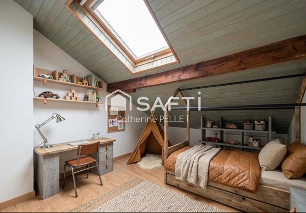 Maison familiale avec jardin, garage et espace indépendant