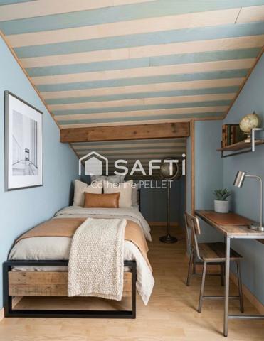 Maison familiale avec jardin, garage et espace indépendant