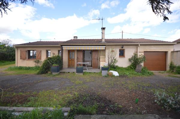 maison de plain pied de 105m² + terrain constructible
