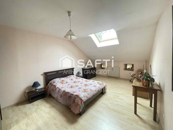 MAISON FAMILIALE 130M² HABITABLES, 4 CHAMBRES, TERRAIN 870M²