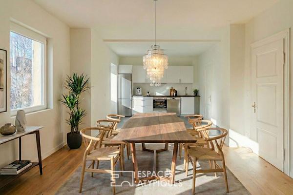 Appartement familial rénové avec soin quartier Neudorf