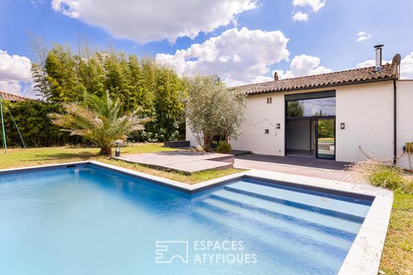 Ferme rénovée dans le Lauragais