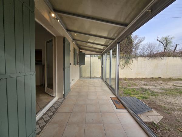 Entraigues-sur-la-Sorgue (84320) Maison 2 chambres de 78 m² + garage 35 m² – Terrain 300 m² exposé sud