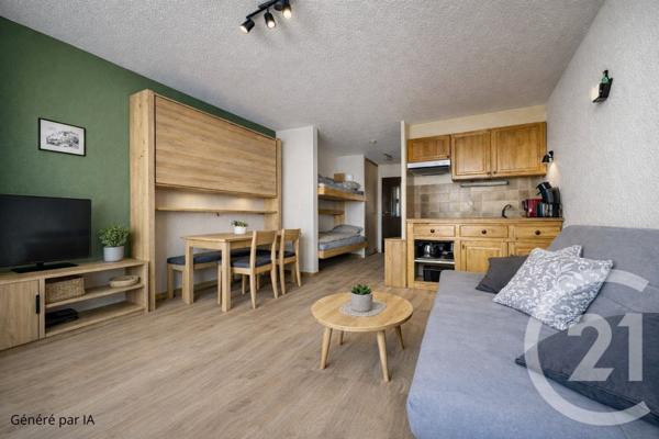 Appartement Studio à vendre  1 pièce - 28,08 m2 ORCIERES - 05