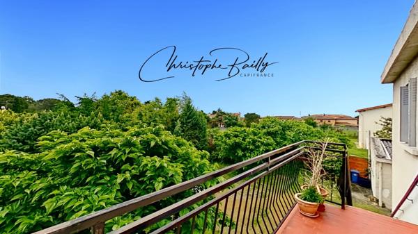 Appartement à vendre 3 pièces TOULOUSE (31) Saint-Simon en dernier étage avec balcons