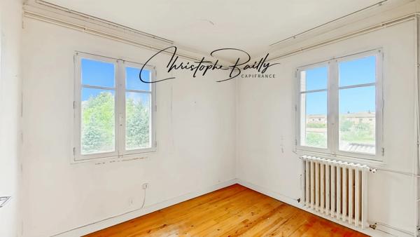 Appartement à vendre 3 pièces TOULOUSE (31) Saint-Simon en dernier étage avec balcons