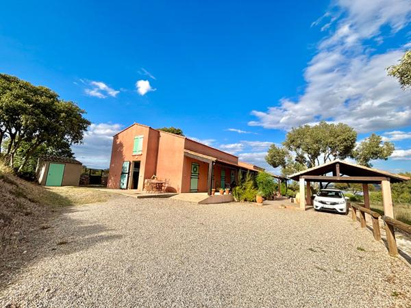 BOUZIGUES, Maison avec écurie et vue étang de Thau