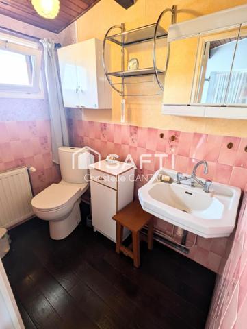 Maison, 3 chambres, garage, dépendances, terrain.