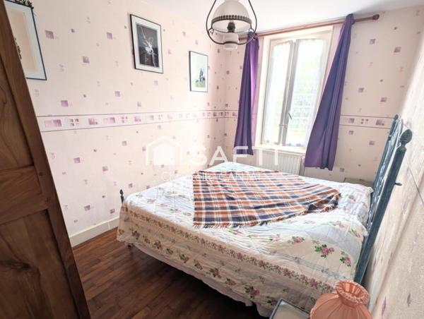 Maison, 3 chambres, garage, dépendances, terrain.