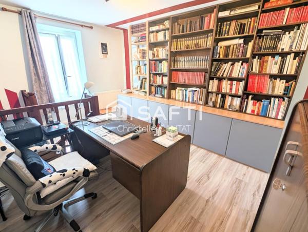 Maison, 3 chambres, garage, dépendances, terrain.