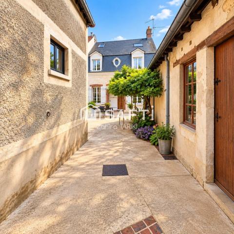 Le charme d’une maison de maître, un jardin en ville