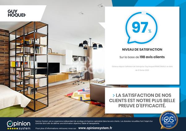 À louer - Appartement 2 pièces avec cave  - Franconville