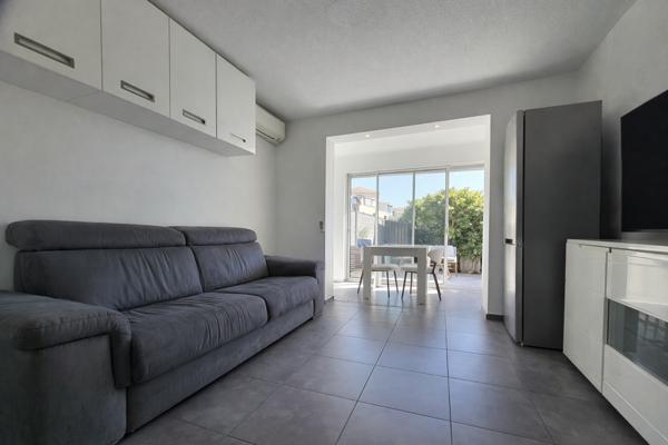 Sausset-les-Pins (13960) PROXIMITE MER STUDIO CONTEMPORAIN 24M2 EN REZ DE JARDIN AVEC PARKING