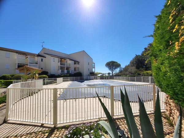 Sausset-les-Pins (13960) PROXIMITE MER STUDIO CONTEMPORAIN 24M2 EN REZ DE JARDIN AVEC PARKING