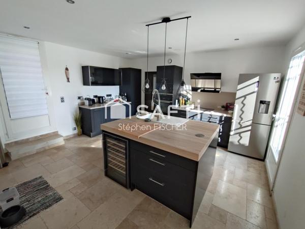 Villa de 145 m² sur un terrain clos de 850 m²