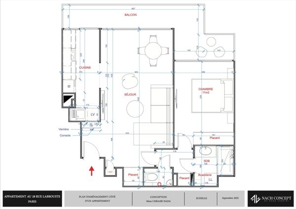 Appartement à vendre 2/3 pièces (75015)