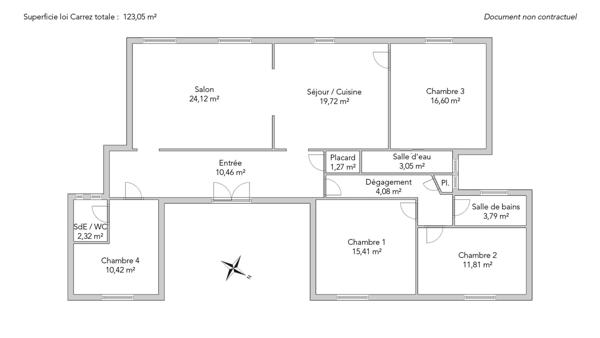 Appartement Paris 10e - QUAI DE JEMMAPES