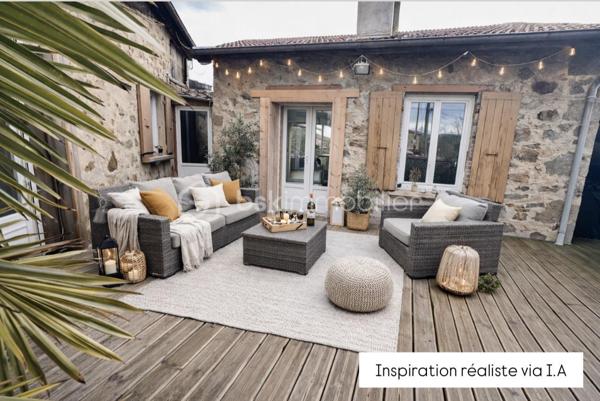 Maison en pierre de 112 m²