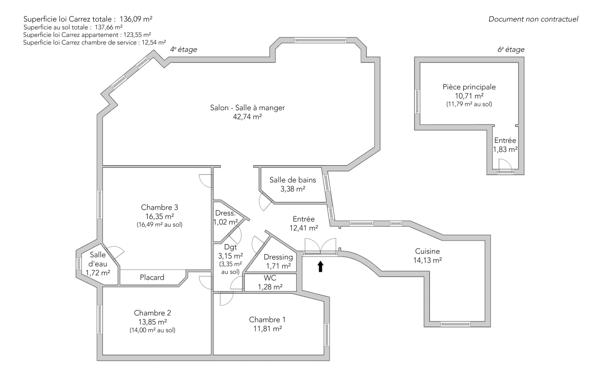 Appartement Paris 16 e - LA MUETTE