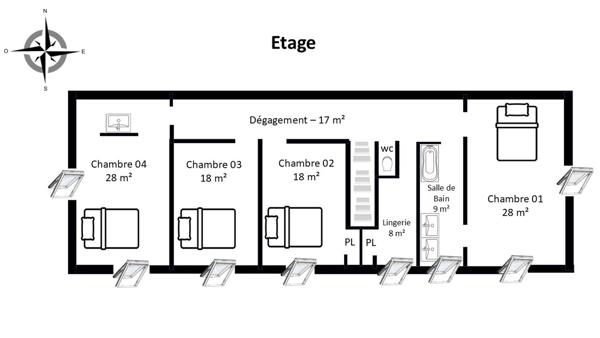 Maison 7 pièces - 250 m² Bien prestige