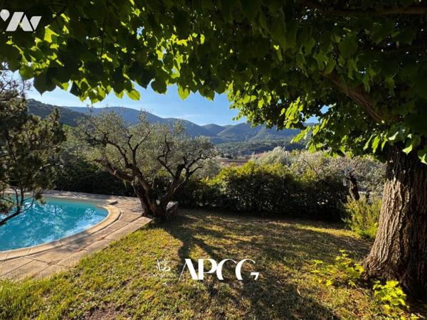 VILLA VUE SPLENDIDE AVEC PISCINE GARAGE CAVE ET TERRAIN NYONS 