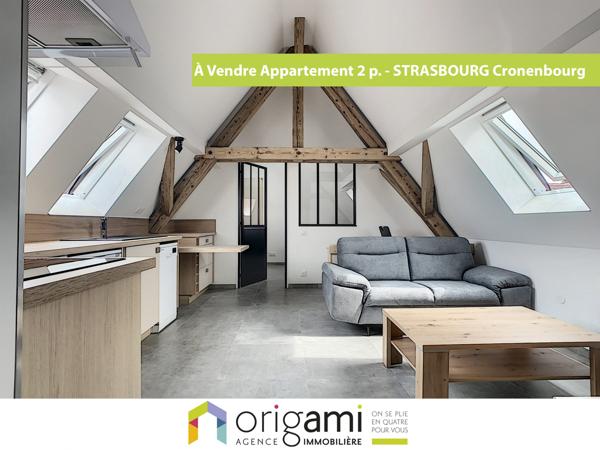 STRASBOURG Cronenbourg - Charmant 2P meublé