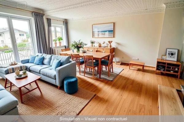 Appartement à vendre à Compiègne dans l'Oise (60200), ref : 60057-157