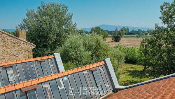 Espace polyvalent dans une ancienne manufacture en bord de Sorgue