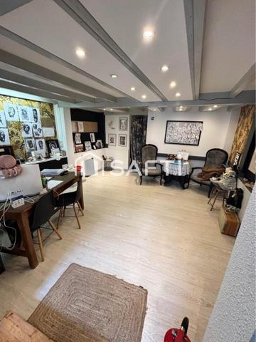 Local commercial 56m² avec vitrine, climatisé