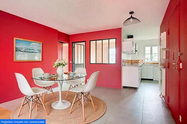 APPARTEMENT RUEIL-MALMAISON COEUR DE VILLE 4 PIECES 3 CHAMBRES AVEC BOX ET CAVE REFAIT A NEUF