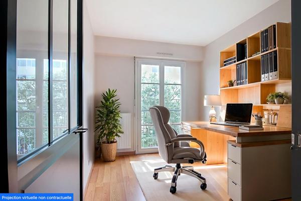 APPARTEMENT RUEIL-MALMAISON COEUR DE VILLE 4 PIECES 3 CHAMBRES AVEC BOX ET CAVE REFAIT A NEUF