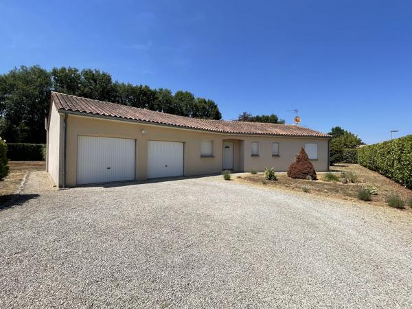 PLAIN-PIED 3 chambres avec garage 45 m²