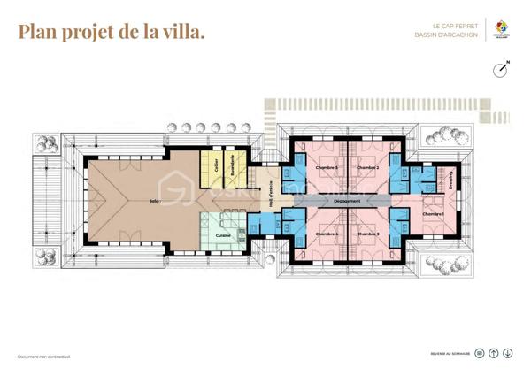Terrain de 1 160 m²