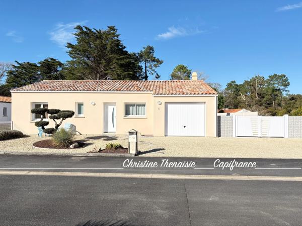 Maison à vendre 4 pièces Plain-Pied, 3 chambres, Garage SION SUR L'OCEAN (85)