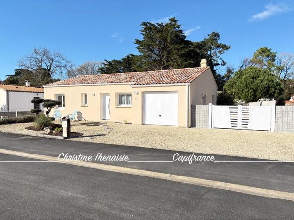 Maison à vendre 4 pièces Plain-Pied, 3 chambres, Garage SION SUR L'OCEAN (85)