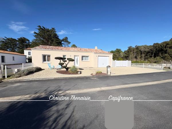 Maison à vendre 4 pièces Plain-Pied, 3 chambres, Garage SION SUR L'OCEAN (85)